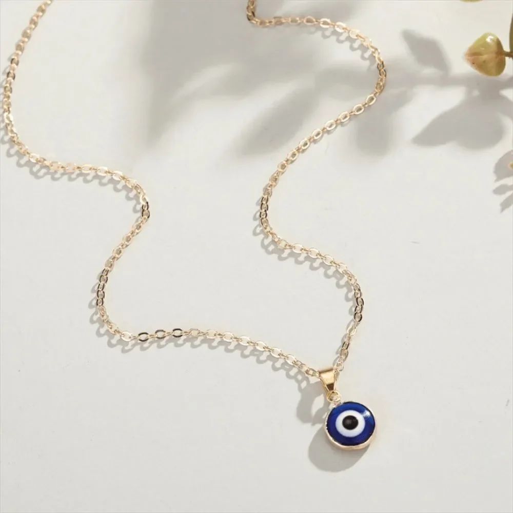 3for$20 Elegant Devil Eye Necklace: Adjustable, Lucky And Stylish -